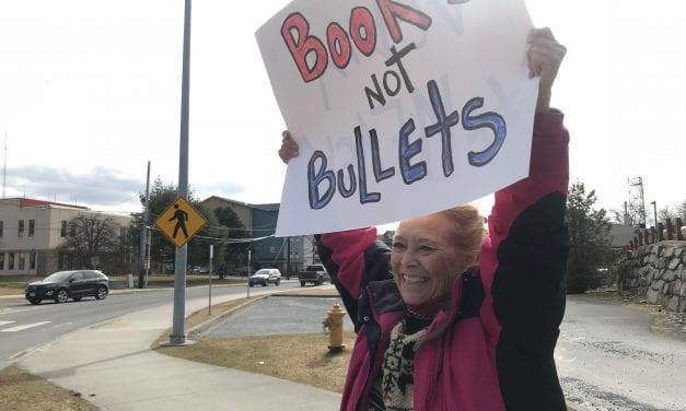 Lone Sitka protestor joins national cry for gun safety