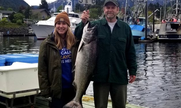 ‘Small’ king has big lead in 63rd Sitka Salmon Derby