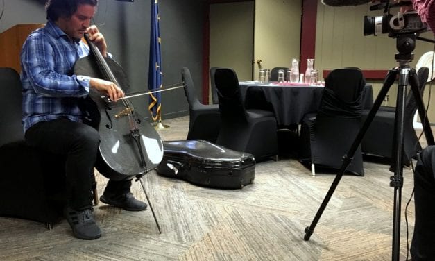 Where classical and Cash meet: Bailey’s cello topples walls