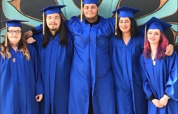 Sitka’s alternative school graduates 5, with ‘courage’