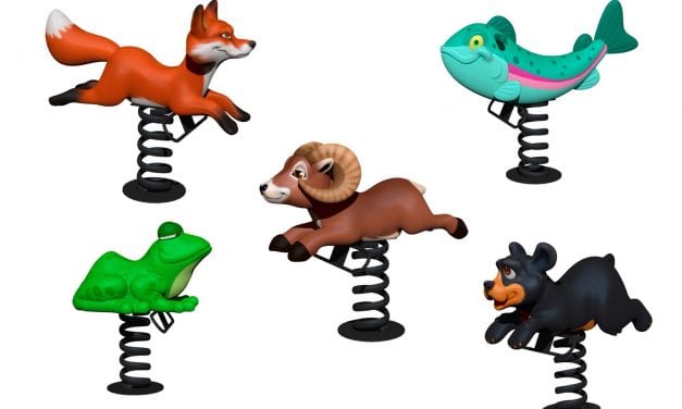 A playground from the forest to the sea