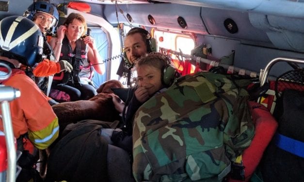 13-year old kayaker found safe on shore after capsize