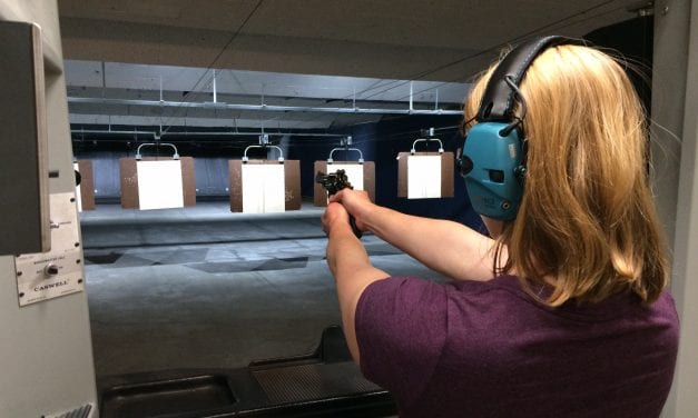Women aim for firearm mastery at pistol clinic