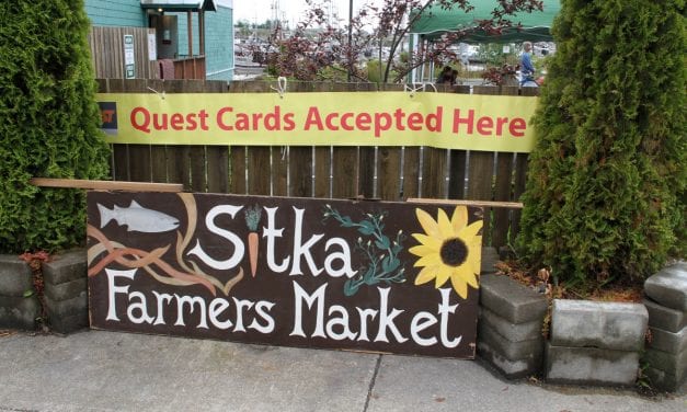 Farmers market, rain or shine