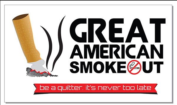 Great American Smokeout focuses on good health for the holidays