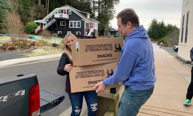 Sitka Coast Guard spouses organize pop-up pantry