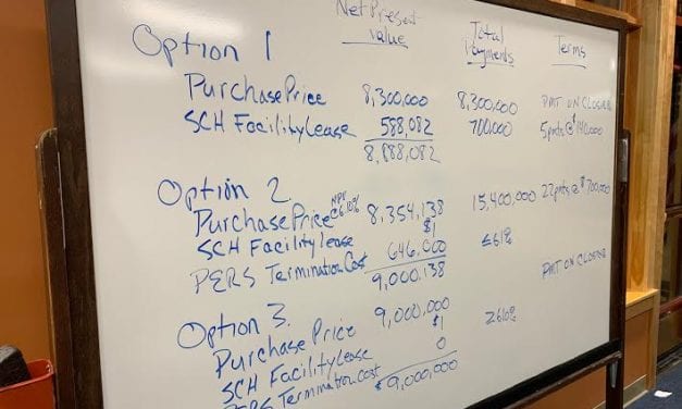 Assembly hears three options for hospital sale