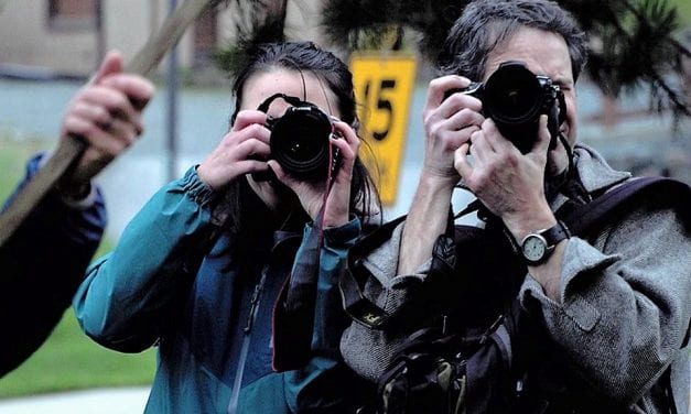 Picture yourself as the KCAW reporter