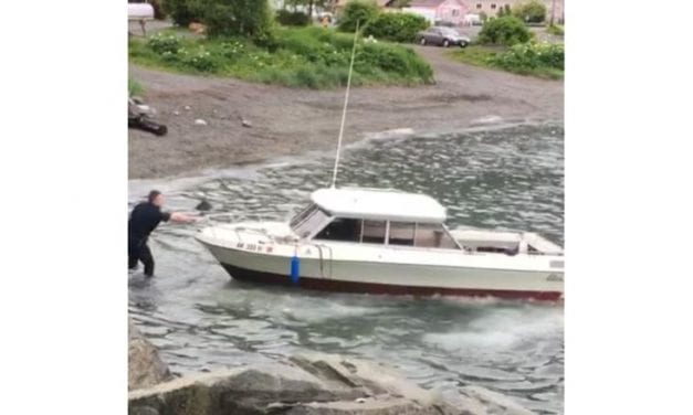 After waterfront chase, police arrest suspected drunk boater