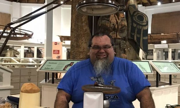 Carver and teacher, Abel Ryan, shares Tsimshian traditions