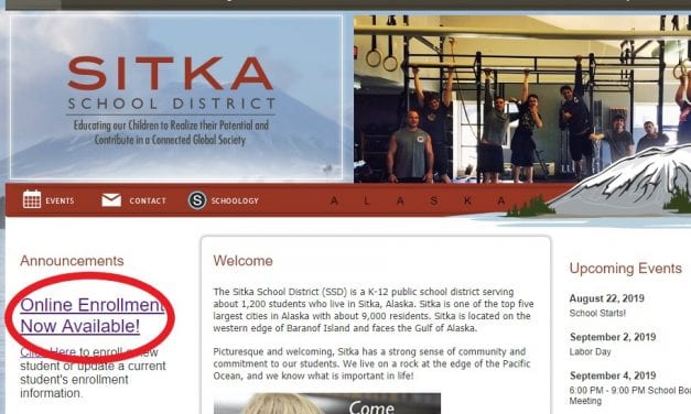Sitka Schools offer online enrollment for all students