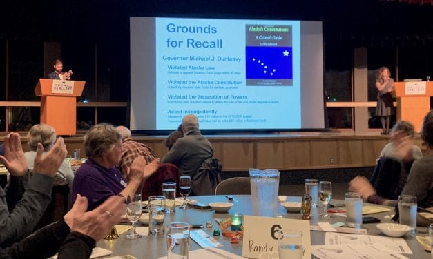 Sitka dinner serves up $45,800 for ‘Recall Dunleavy’ campaign