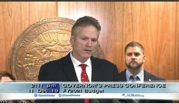 Watch: Alaska Gov. Mike Dunleavy unveils his FY21 budget