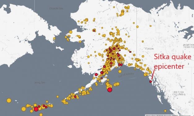 Small quake gets Sitka’s new year off to a shaky start