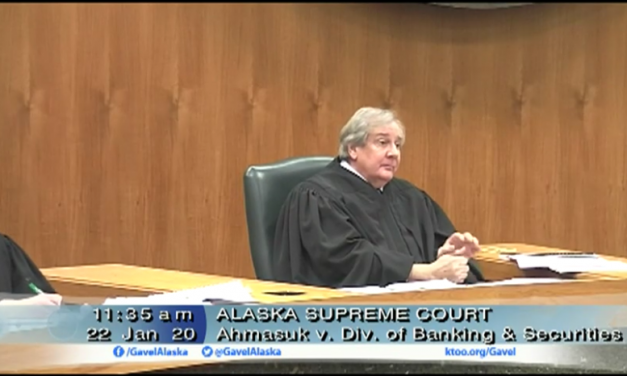 Justices question restrictions on Alaska Native corporation shareholders’ free speech