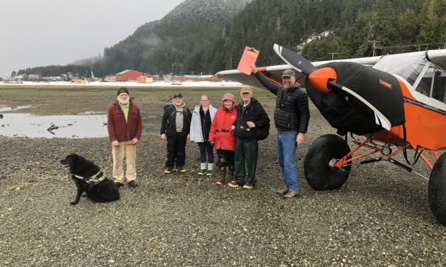 Recall volunteer takes to the skies to reach isolated towns