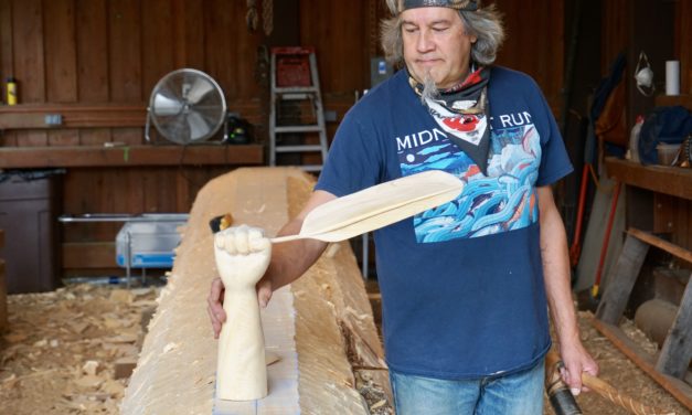 Tlingit master carver recreates Haida totem pole for Sitka National Historical Park