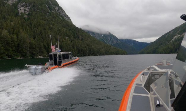 Special Coast Guard teams patrol nearby waters