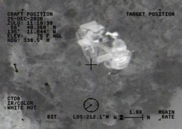 Coast Guard rescues 4 boaters on Christmas, after vessel capsizes