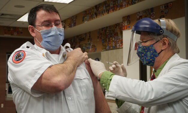 Sitka’s emergency responders line up for coronavirus vaccine