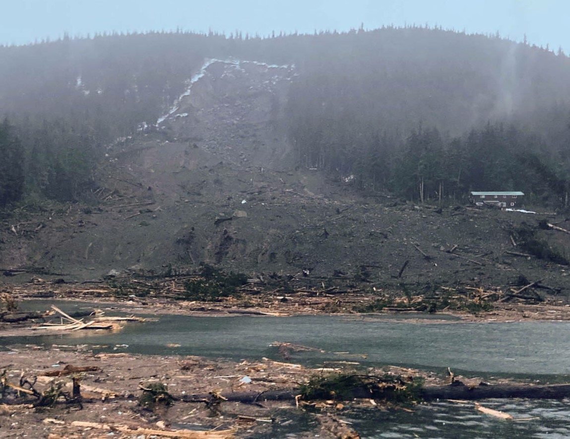 Four of six feared missing in Haines landslide found safe KCAW