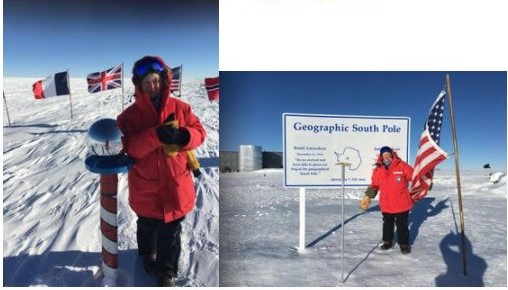 Naylor’s eleven months in Antarctic winter make her a ‘Poley’