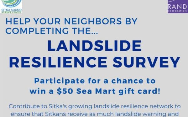Social science survey will guide development Sitka’s landslide warning ‘dashboard’