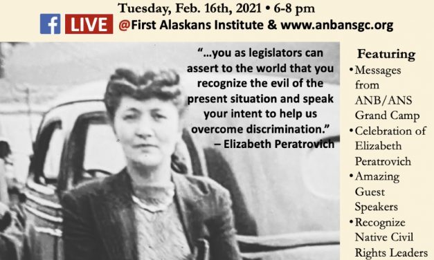 ANS and ANB host virtual event to celebrate Elizabeth Wanamaker Peratrovich