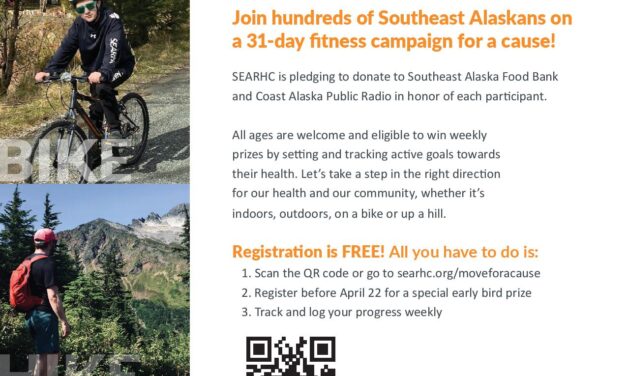 SEARHC’s ‘Move for a Cause’ campaign encourages hiking, biking, walking and running in May