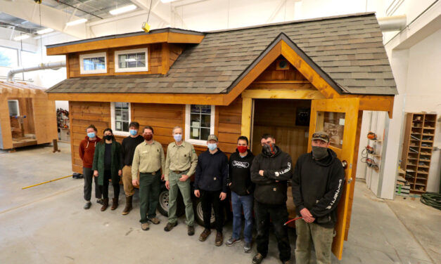 Tongass Tiny Home finds a home in Juneau