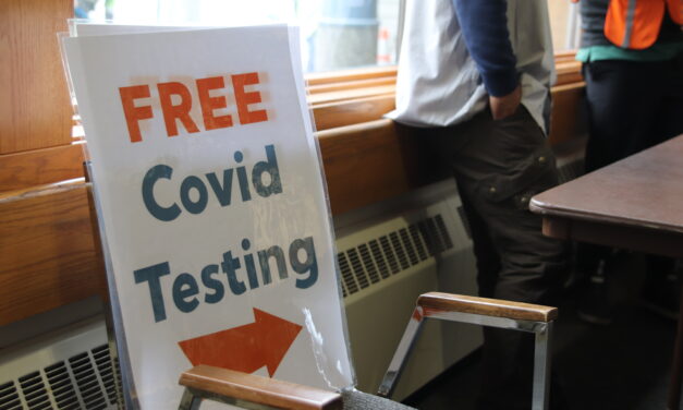 Free COVID screening is still available in Sitka’s airport, but few travelers are testing