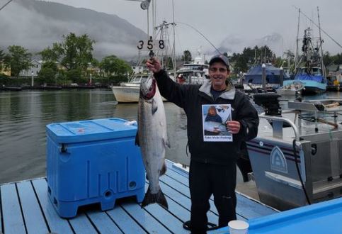 A 48-pound free agent means Sitka’s Salmon Derby is still anyone’s to win
