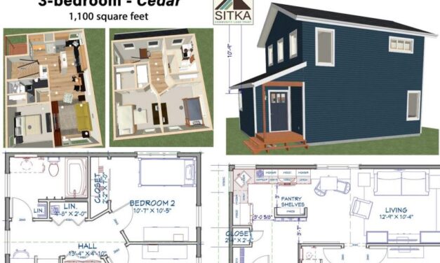A refuge from high housing costs, Sitka’s land trust neighborhood is growing two cottages at a time