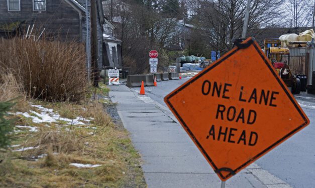 Katlian Street re-opens to vehicles, remains closed to pedestrians