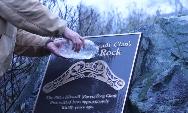 Sitka’s Blessing of Herring Rock warms hearts on a cold day in spring