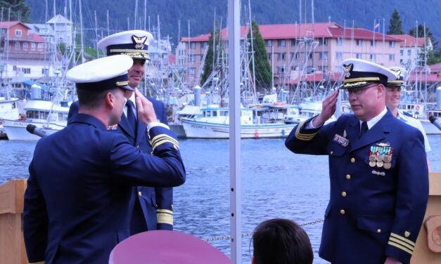 USCG Cutter Kukui’s new captain welcomed in onboard ceremony
