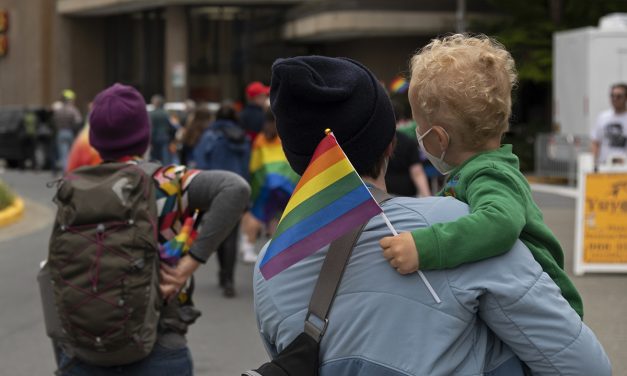 Over 200 marched in Sitka’s first Pride parade on Saturday