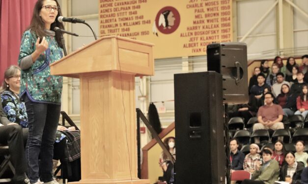 On Indigenous Peoples’ Day, Rep. Peltola urges Sitka students to embody ‘resilience, and perseverance, and adaptation’