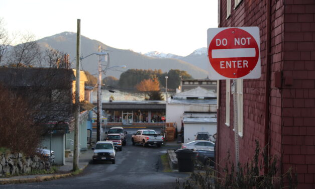American Street has technically been a ‘one-way’ for months, but some Sitkans want it changed back