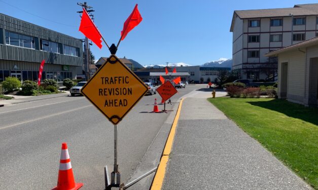Sitkans adjust to traffic revisions at busy downtown intersection