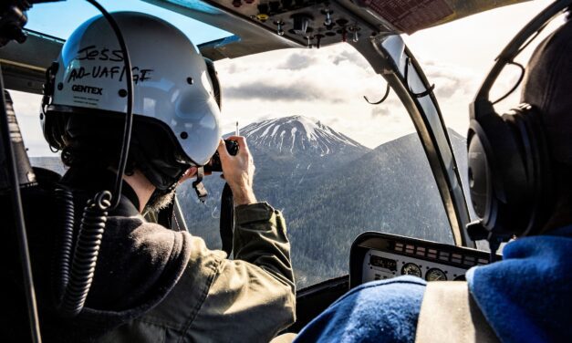 UAF Geophysical team looks for clues to Mt. Edgecumbe’s next eruption