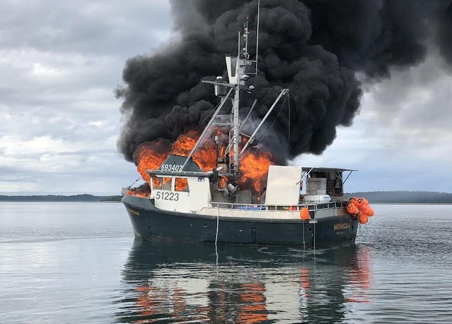 Fire departments in Yakutat, Sitka respond to boat fires over weekend