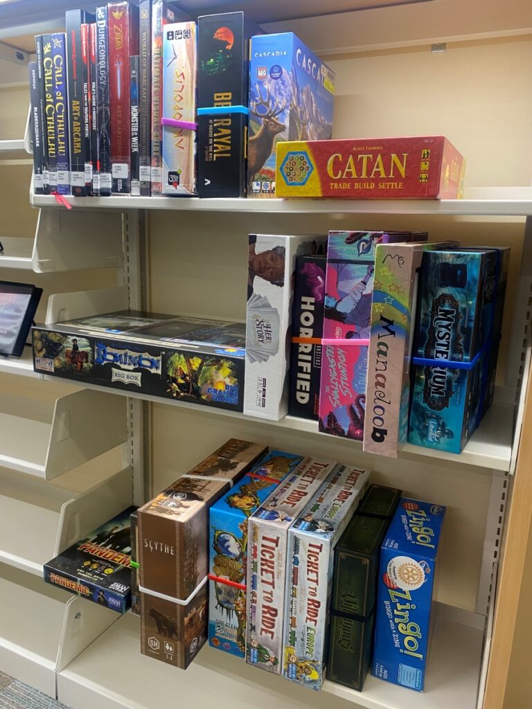 Sitka Public Library rolls the dice with new board game collection KCAW