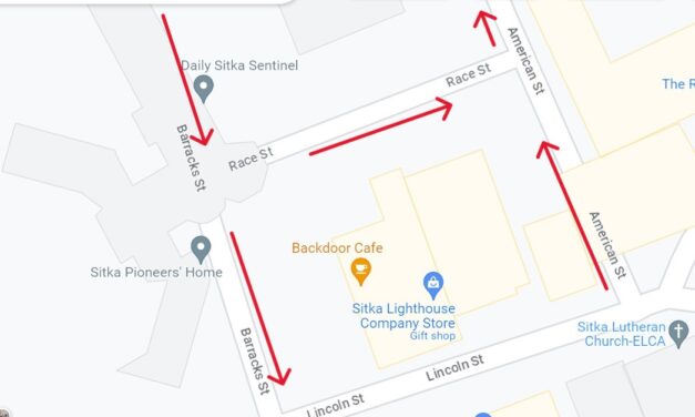 Several downtown Sitka streets will convert to one-way this month