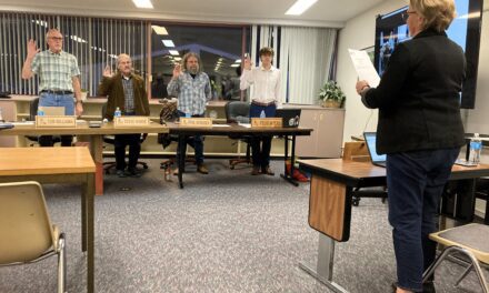 New school board members take oath, begin superintendent search
