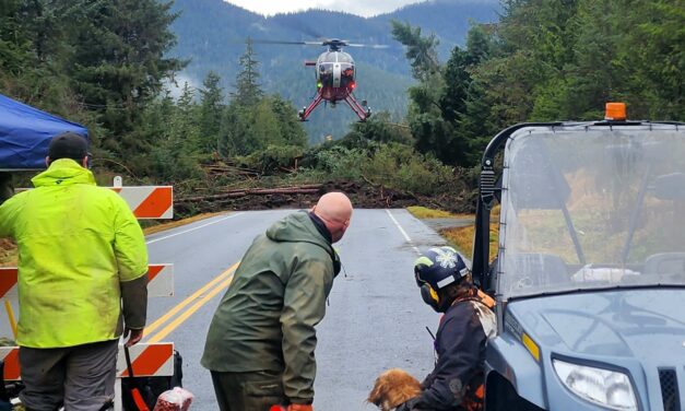 Photos from the Wrangell landslide recovery effort