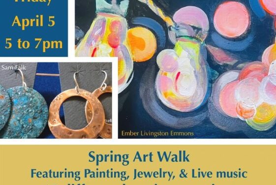 Downtown art walk rings in spring