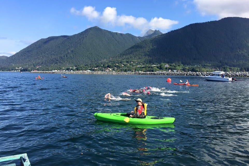 Open water swimmers take the plunge for ‘Change Your Latitude’