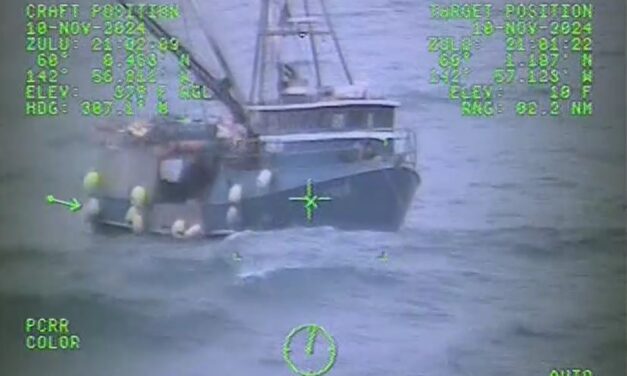 Sitka Coast Guard crew rescues three fishermen west of Yakutat