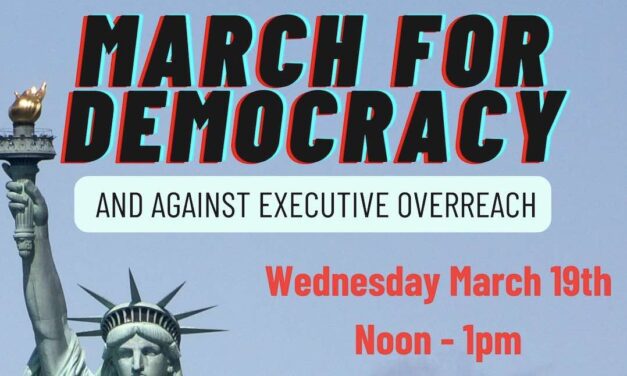 ‘March for democracy’ will protest Trump actions
